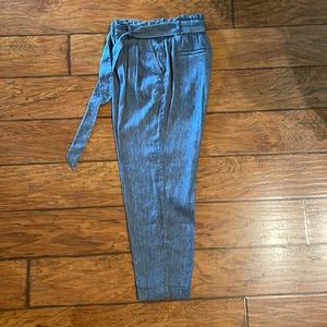 LOFT Size M Pants; Chambray Color